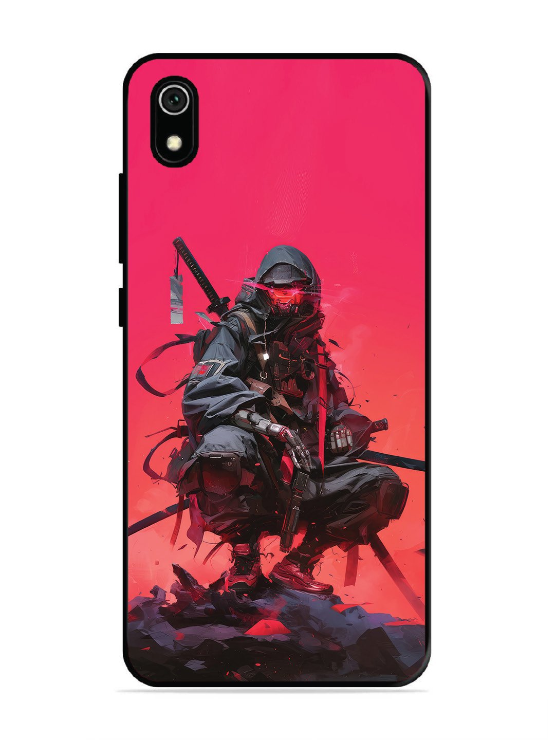 Xiaomi Redmi 7A Cyberpunk Ninja Katana
