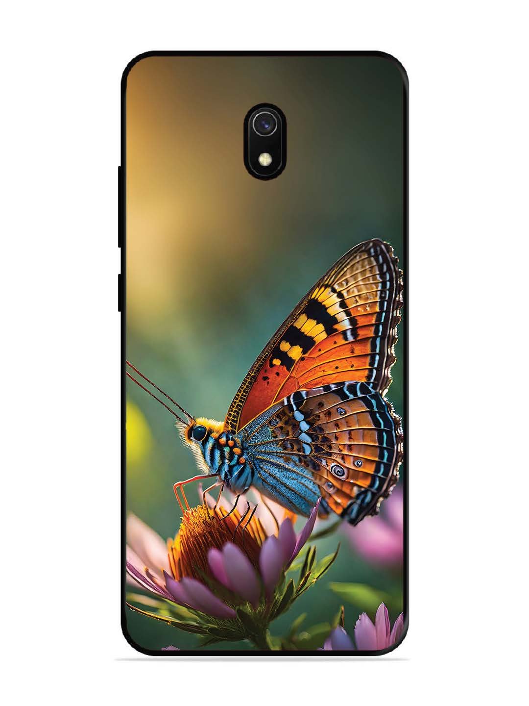 Xiaomi Redmi 8A Golden Hour Monarch Butterfly