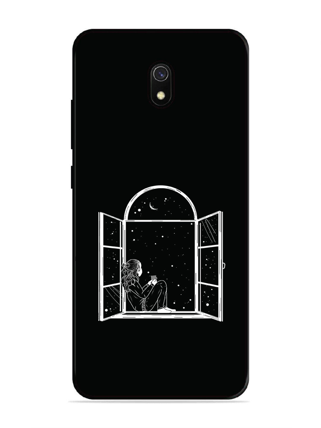 Xiaomi Redmi 8A Little Girl on Window