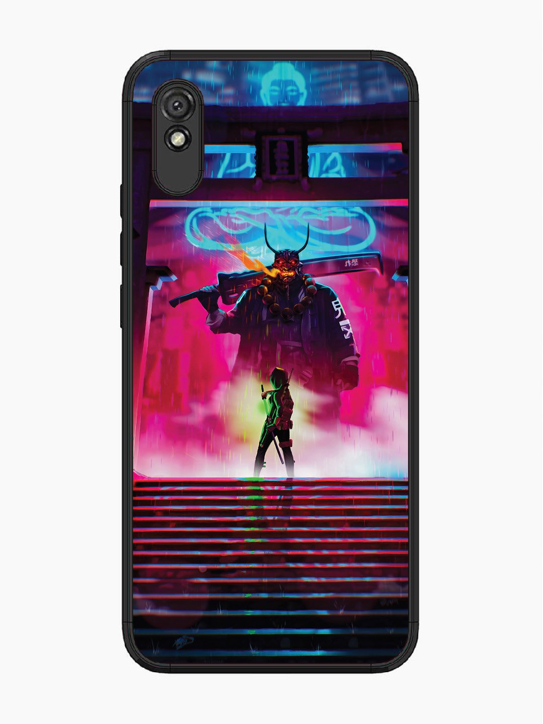 Xiaomi Redmi 9A Cyberpunk Yokai Monster