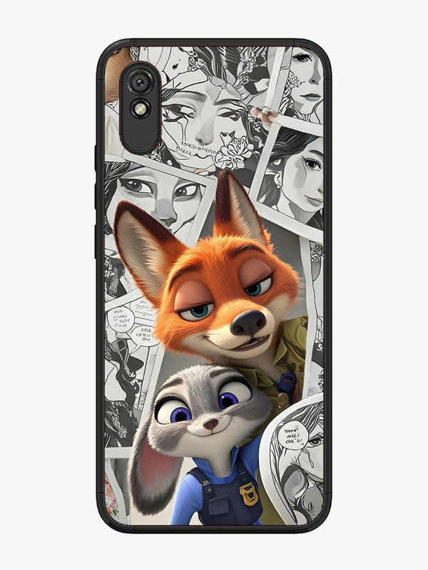XIAOMI Redmi 9i Cute Nick wilde and judy hopps