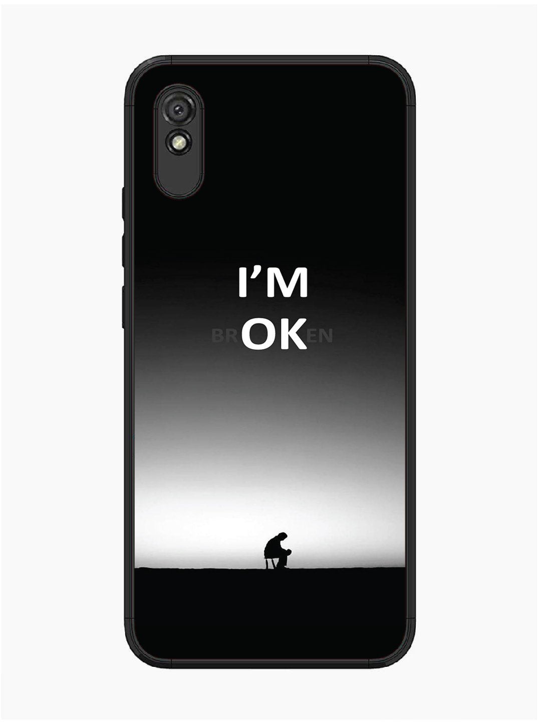 Xiaomi Redmi 9I I'm Broken A man on Chair Alone