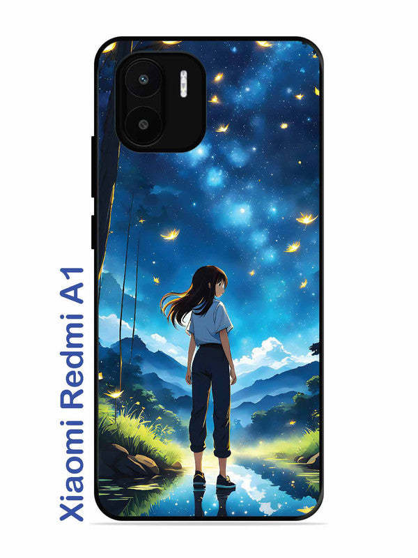 Xiaomi Redmi A1 Girl In Beautiful Forest