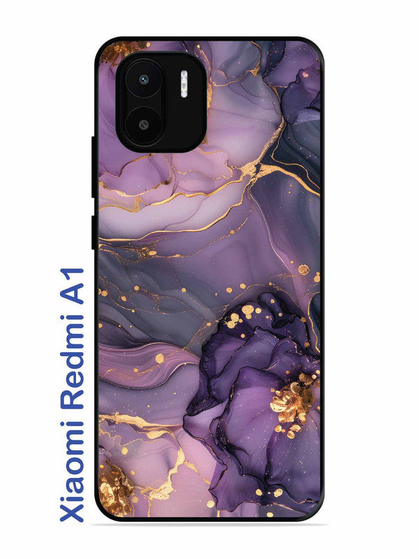 Xiaomi Redmi A1 Royal Orchid Theme Marble