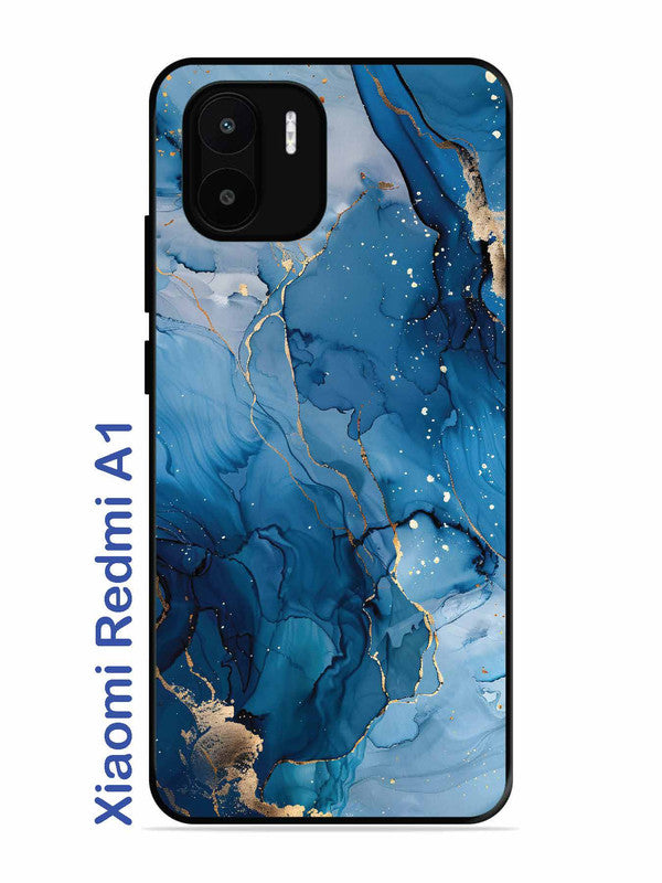Xiaomi Redmi A1 Oceanic Pattern with Golden Sprinkles