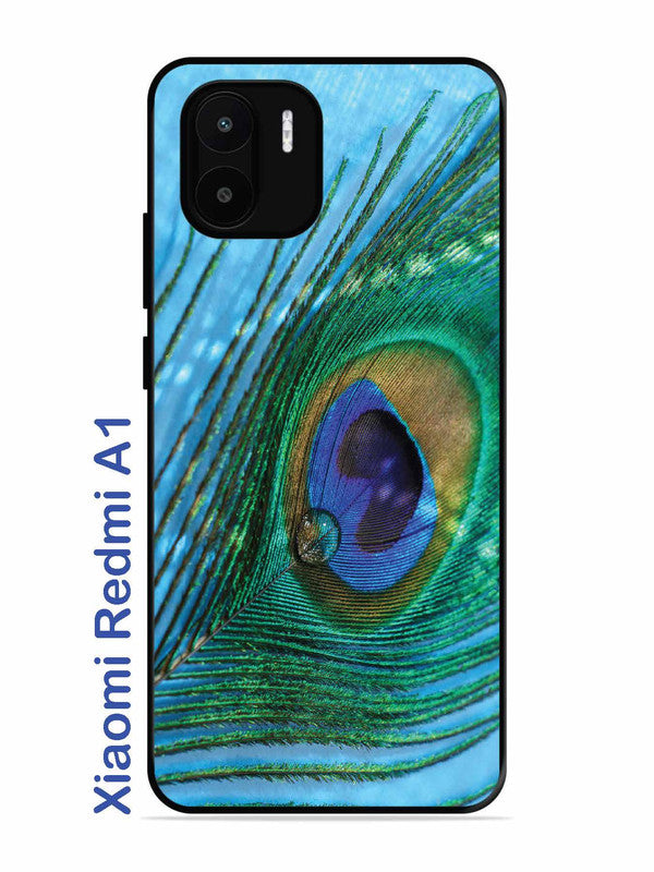 Xiaomi Redmi A1 A drop on Peacock Feather