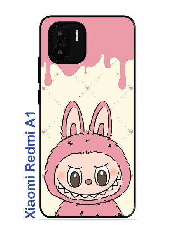 Xiaomi Redmi A1 Labubu Closeup Pink