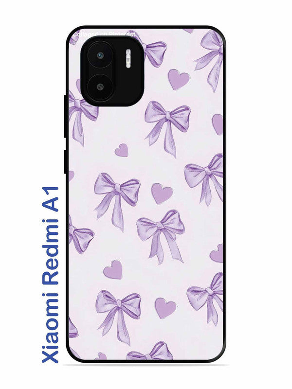 Xiaomi Redmi A1 Bow Tie, Purple Hair Band