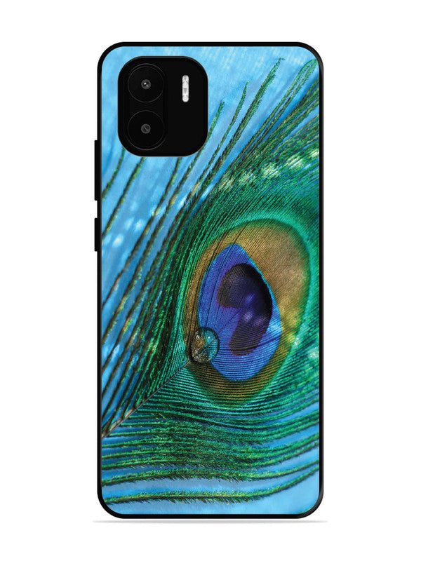 XIAOMI Redmi A2 A drop on Peacock Feather