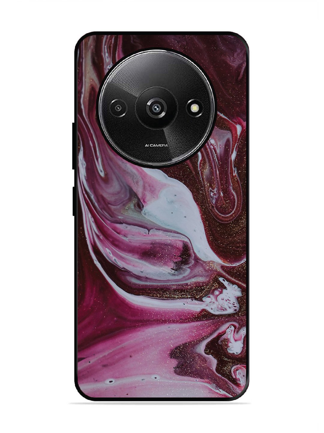 Xiaomi Redmi A3 2024 Pink And Golden Marble