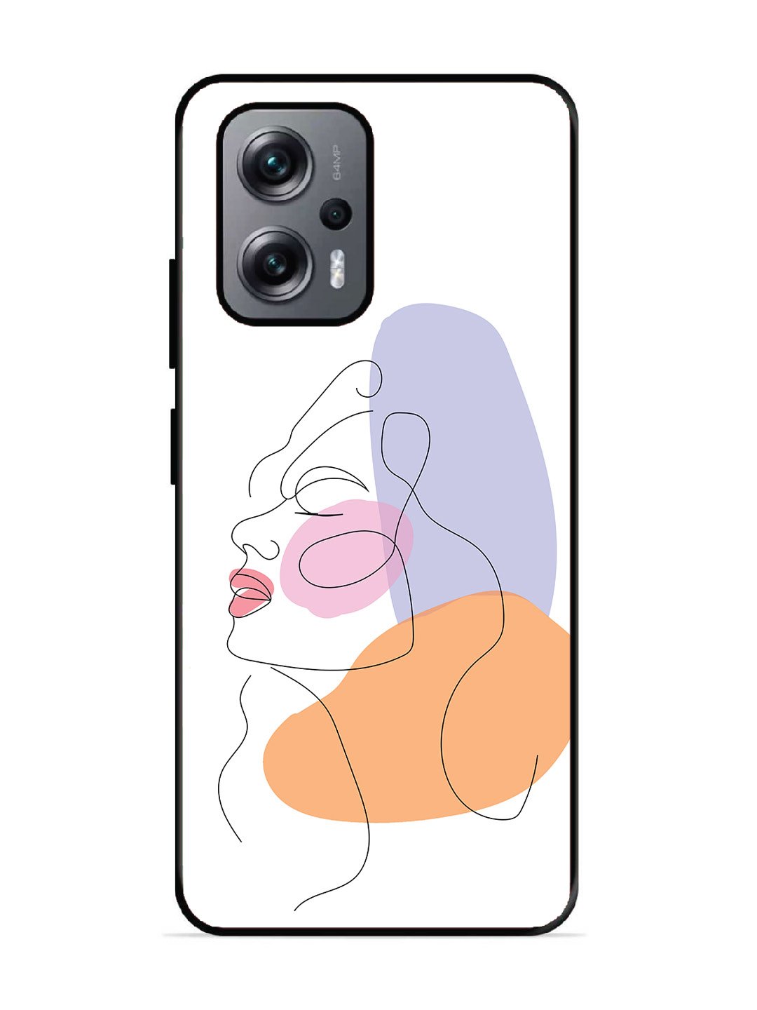 Xiaomi Redmi K50I 5G Line Art Girl Face