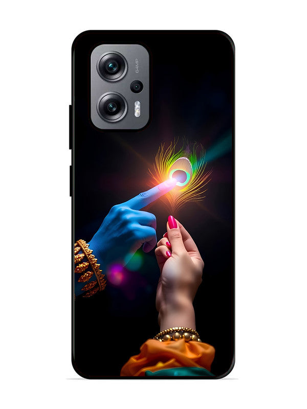 XIAOMI Redmi K50i 5G Radha Krishna touching feather