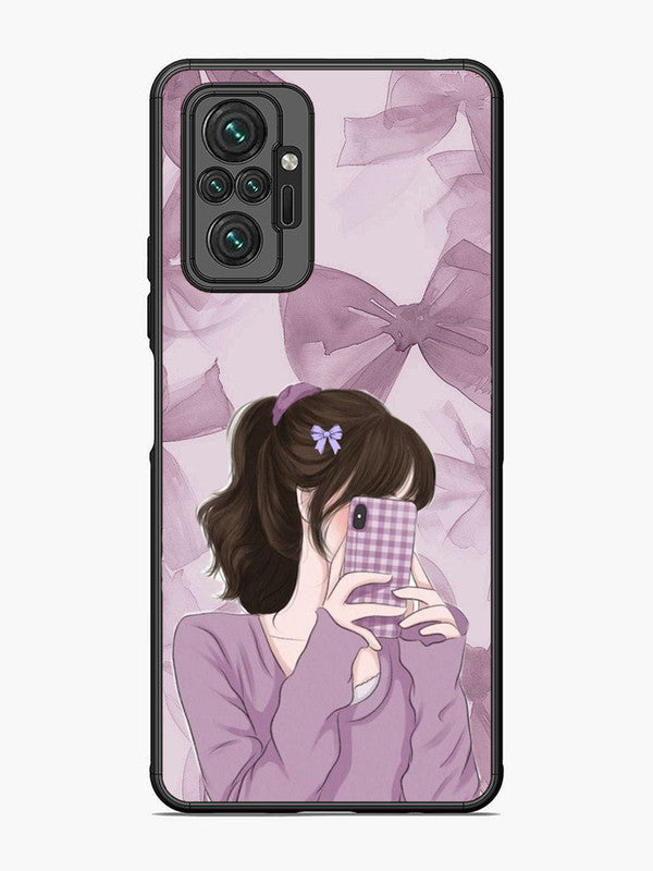 XIAOMI Redmi Note 10 Pro Pinky Girl taking selfie