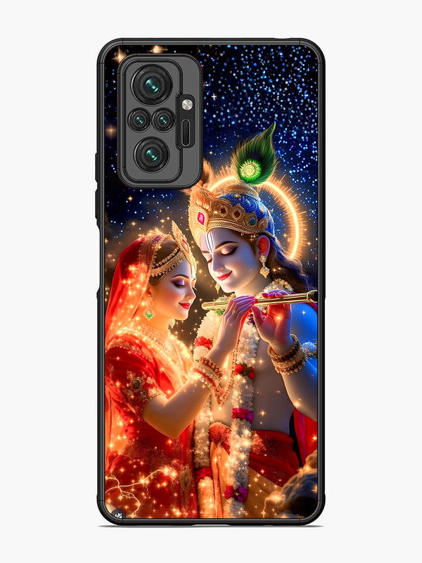 XIAOMI Redmi Note 10 Pro Radha Krishna posing with flute