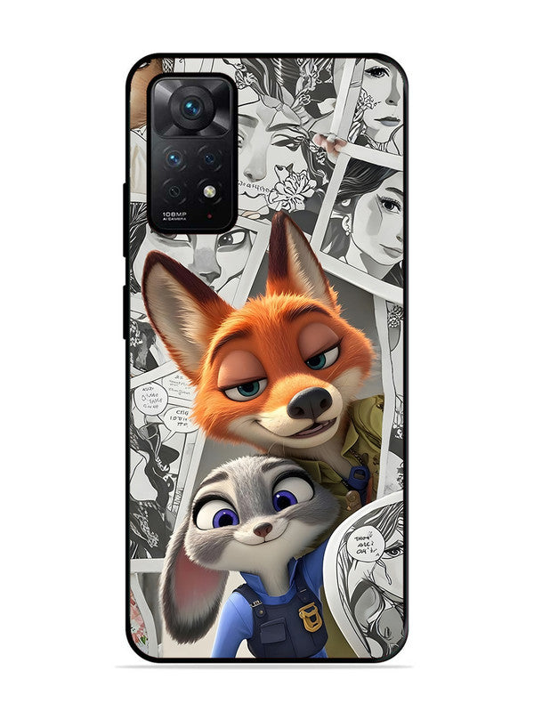 XIAOMI Redmi Note 11 4G Cute Nick wilde and judy hopps