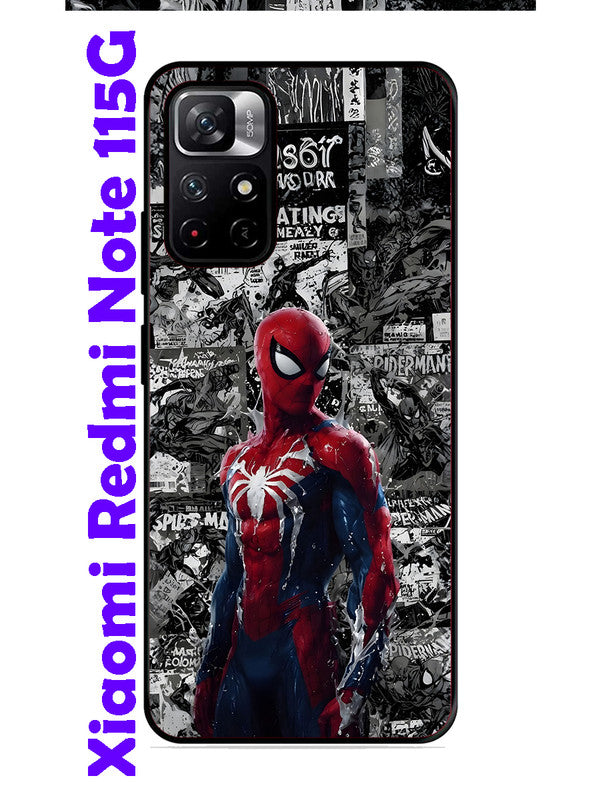XIAOMI Redmi Note 11 5G Spiderman Highlighted on News Paper