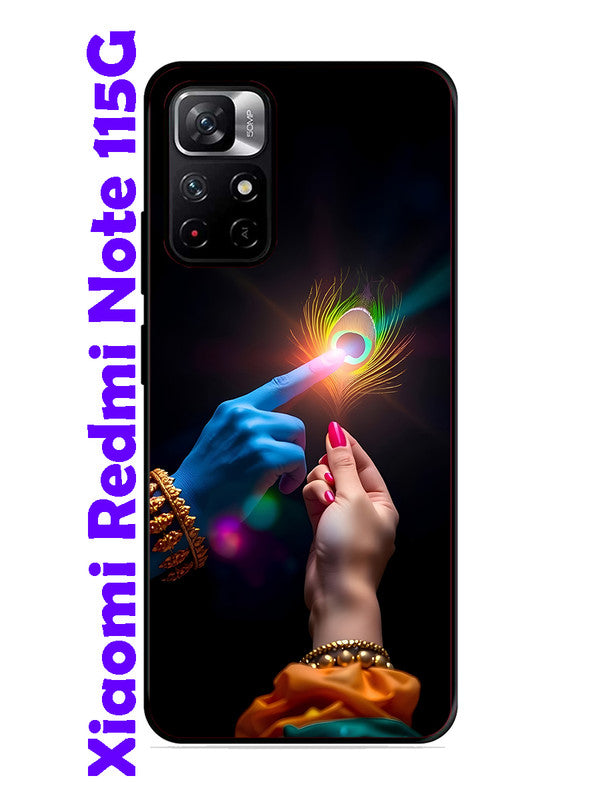 XIAOMI Redmi Note 11 5G Radha Krishna touching feather