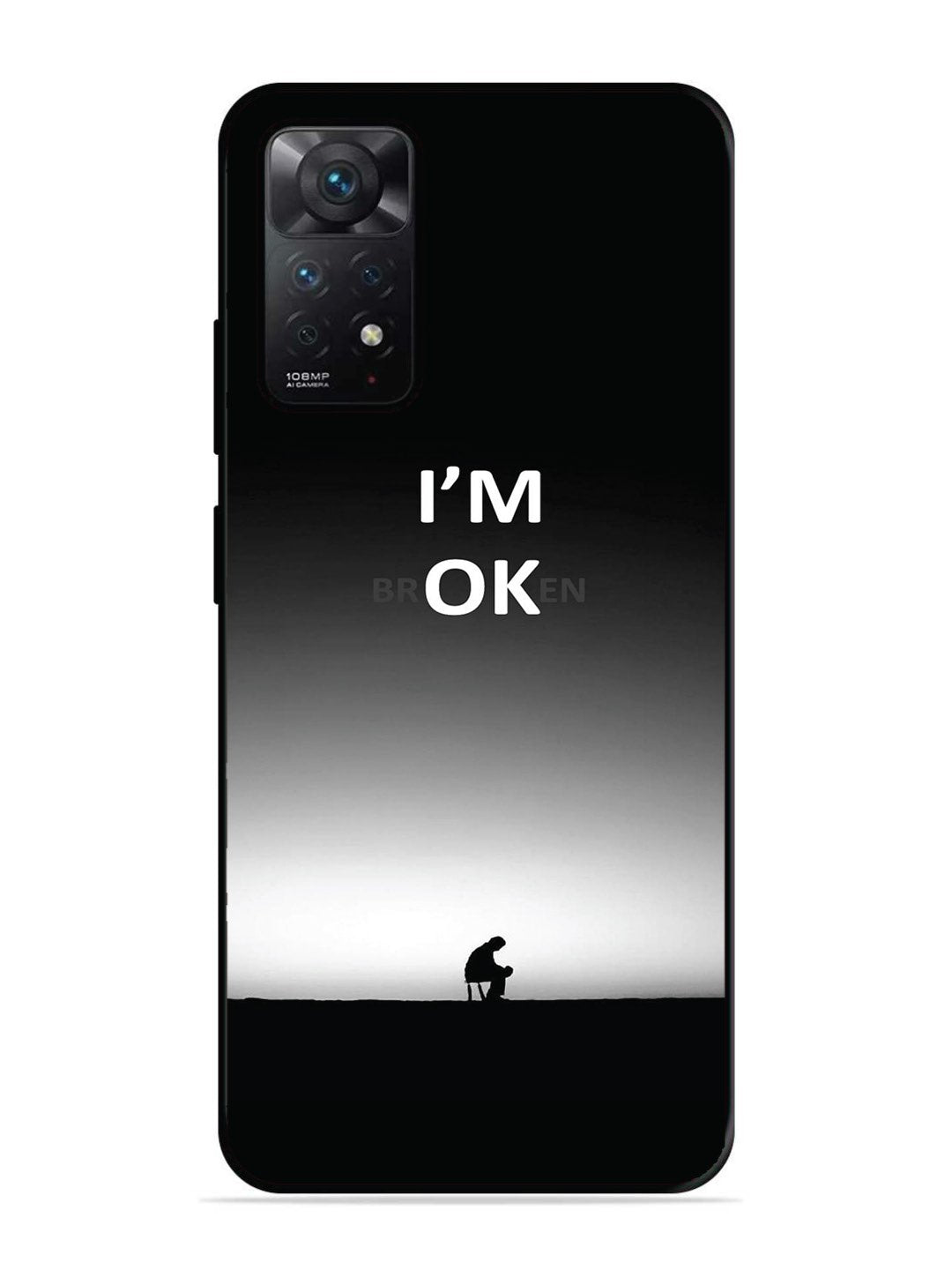 Xiaomi Redmi Note 11 5G I'm Broken A man on Chair Alone