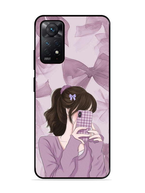 XIAOMI Redmi Note 11 Pro Pinky Girl taking selfie