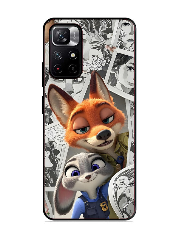 XIAOMI Redmi Note 11T 5G Cute Nick wilde and judy hopps