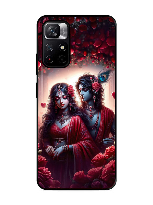 XIAOMI Redmi Note 11T 5G Couples in Red theme like Radha Krishna