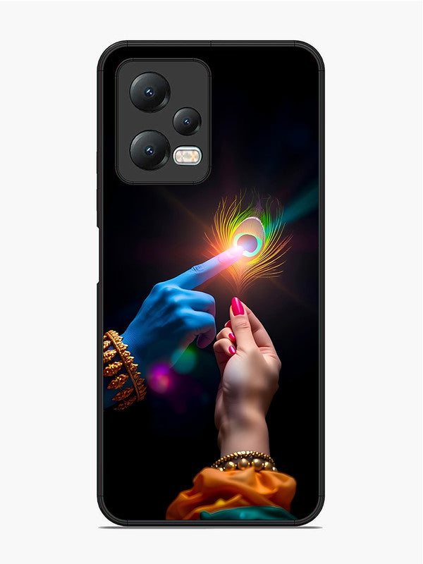 XIAOMI Redmi Note 12 5G Radha Krishna touching feather