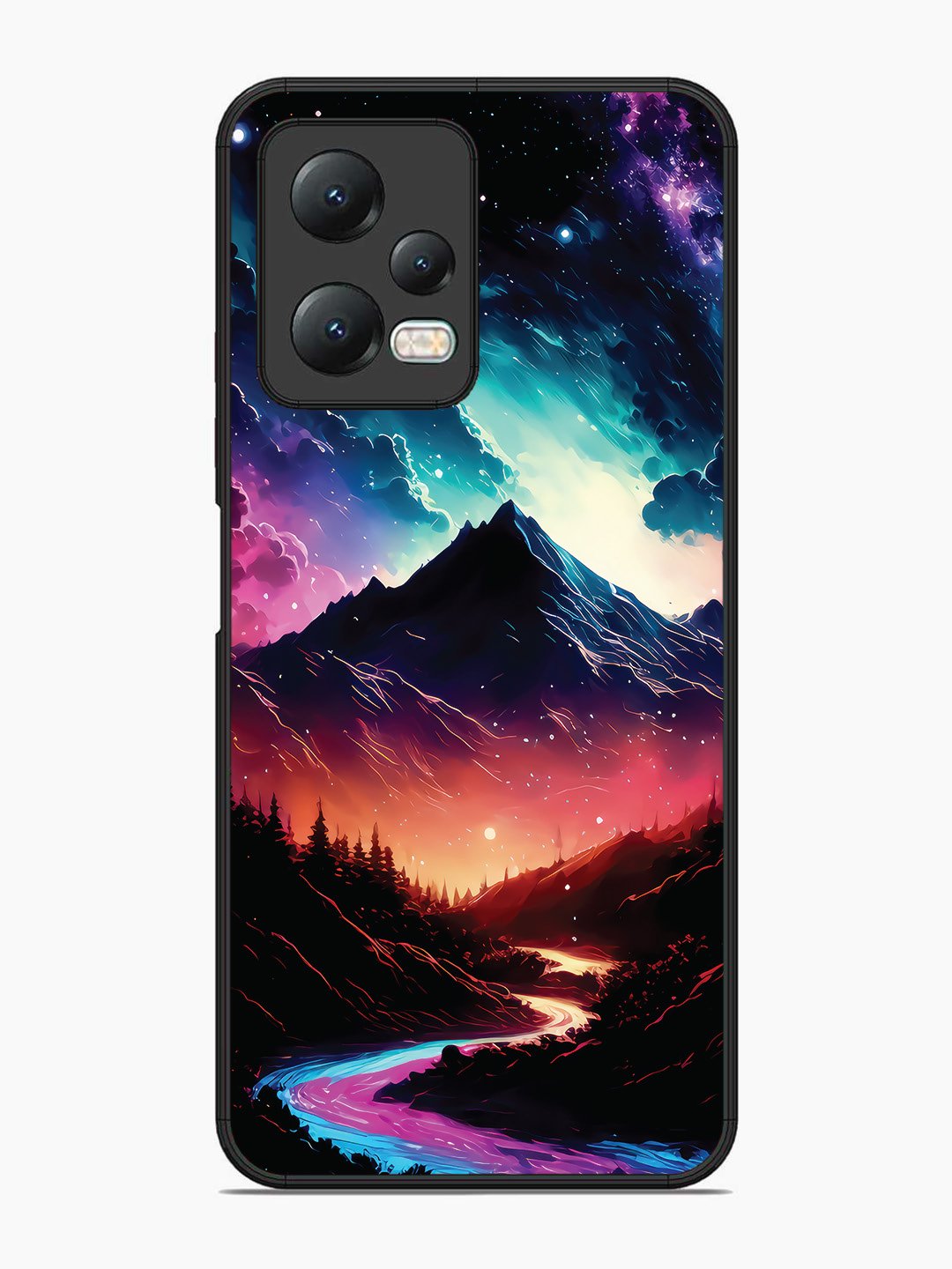 Xiaomi Redmi Note 12 5G mountain-valley-Colorful-cloud-at-night