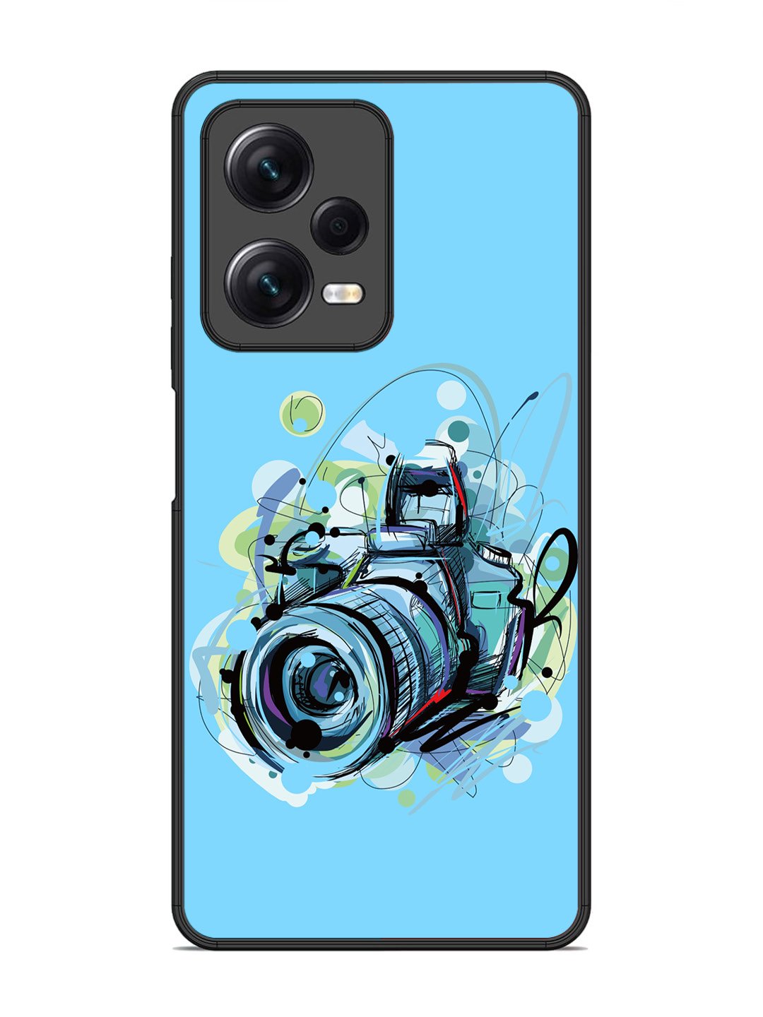 Xiaomi Redmi Note 12 Pro 5G Camera Blue Background