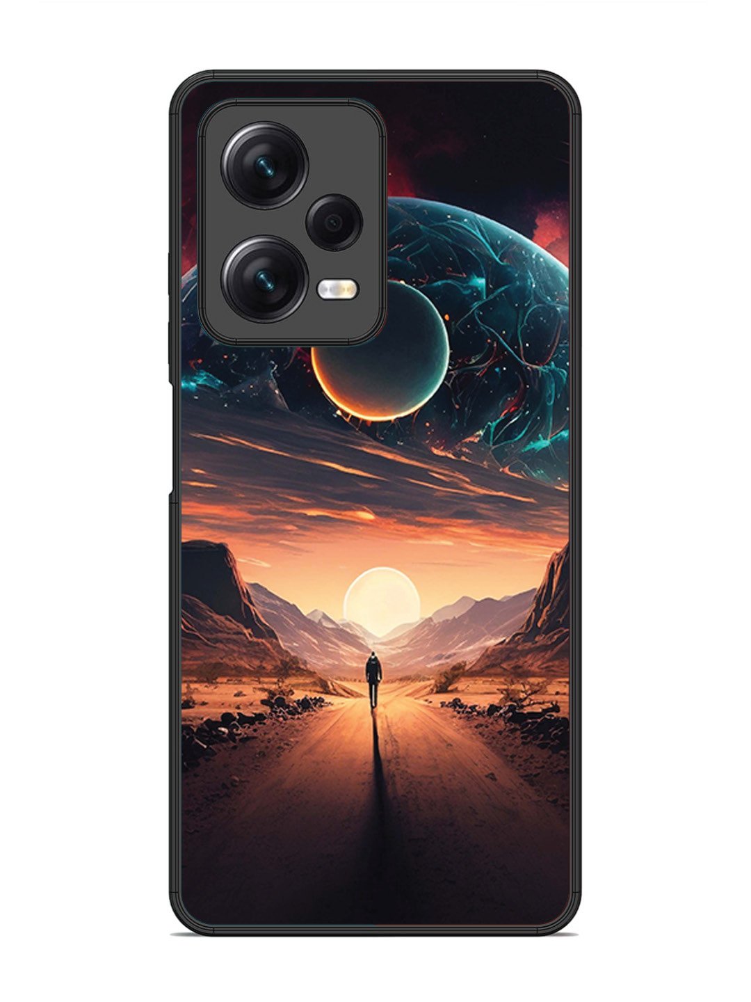 Xiaomi Redmi Note 12 Pro 5G Sunset with space scene