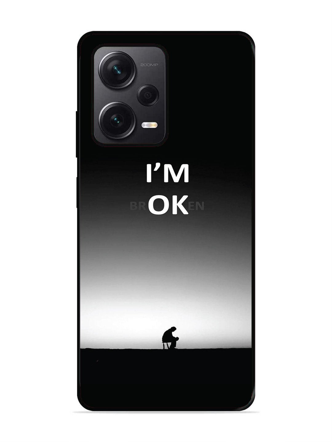 Xiaomi Redmi NOTE 12 PRO PLUS 5g I'm Broken A man on Chair Alone