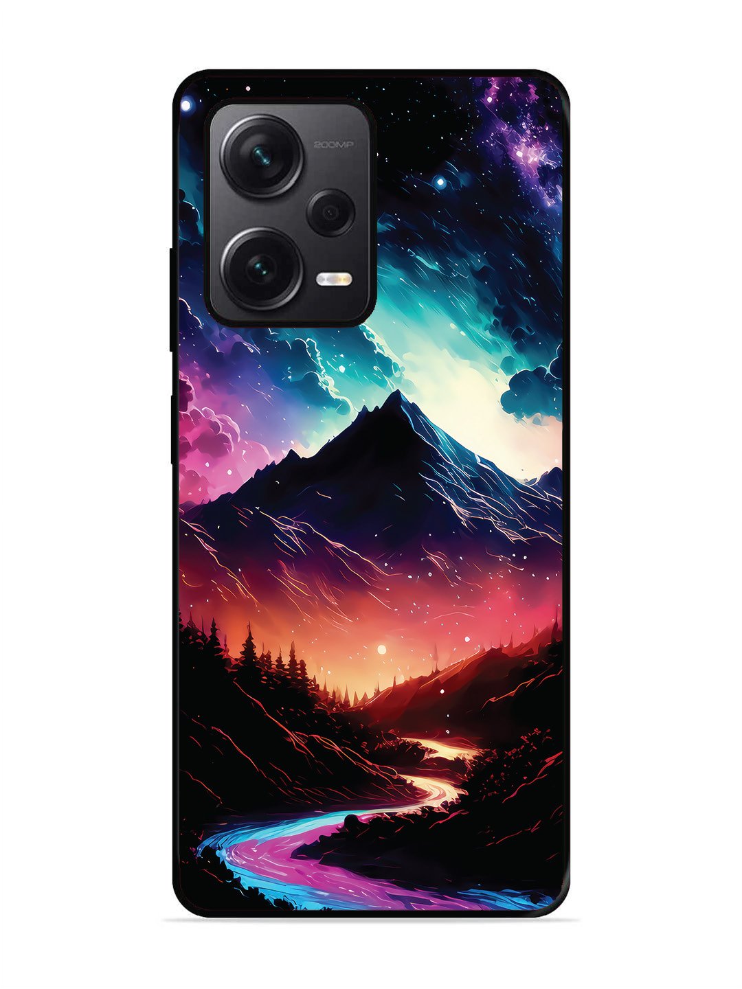 Xiaomi Redmi NOTE 12 PRO PLUS 5g mountain-valley-Colorful-cloud-at-night