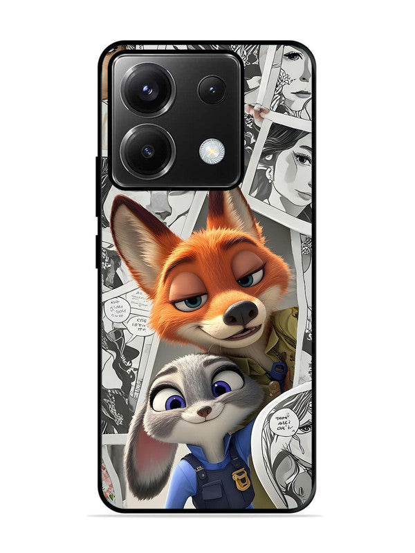 XIAOMI Redmi Note 13 Pro 5G Cute Nick wilde and judy hopps