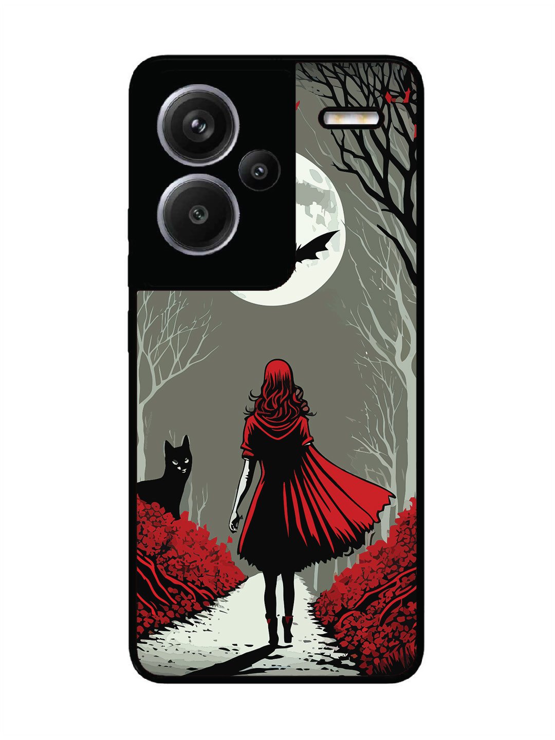 Xiaomi Redmi NOTE 13 PRO PLUS 5G Scarlet Girl in Red Forest