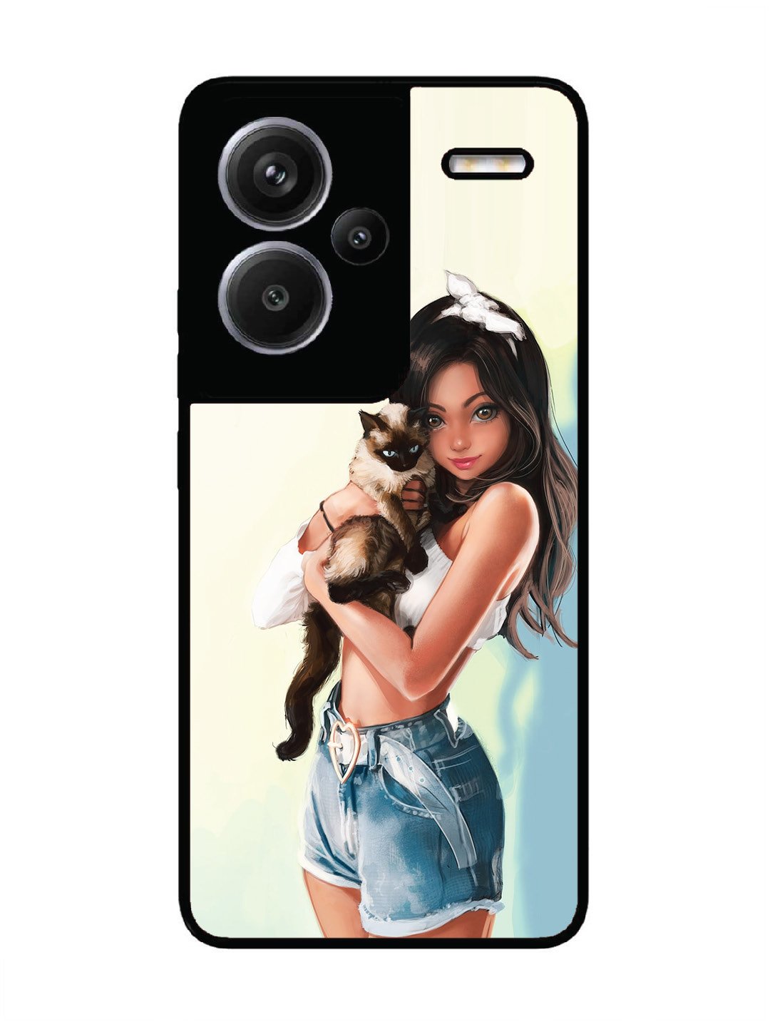 Xiaomi Redmi NOTE 13 PRO PLUS 5G Cute Girl with Cat