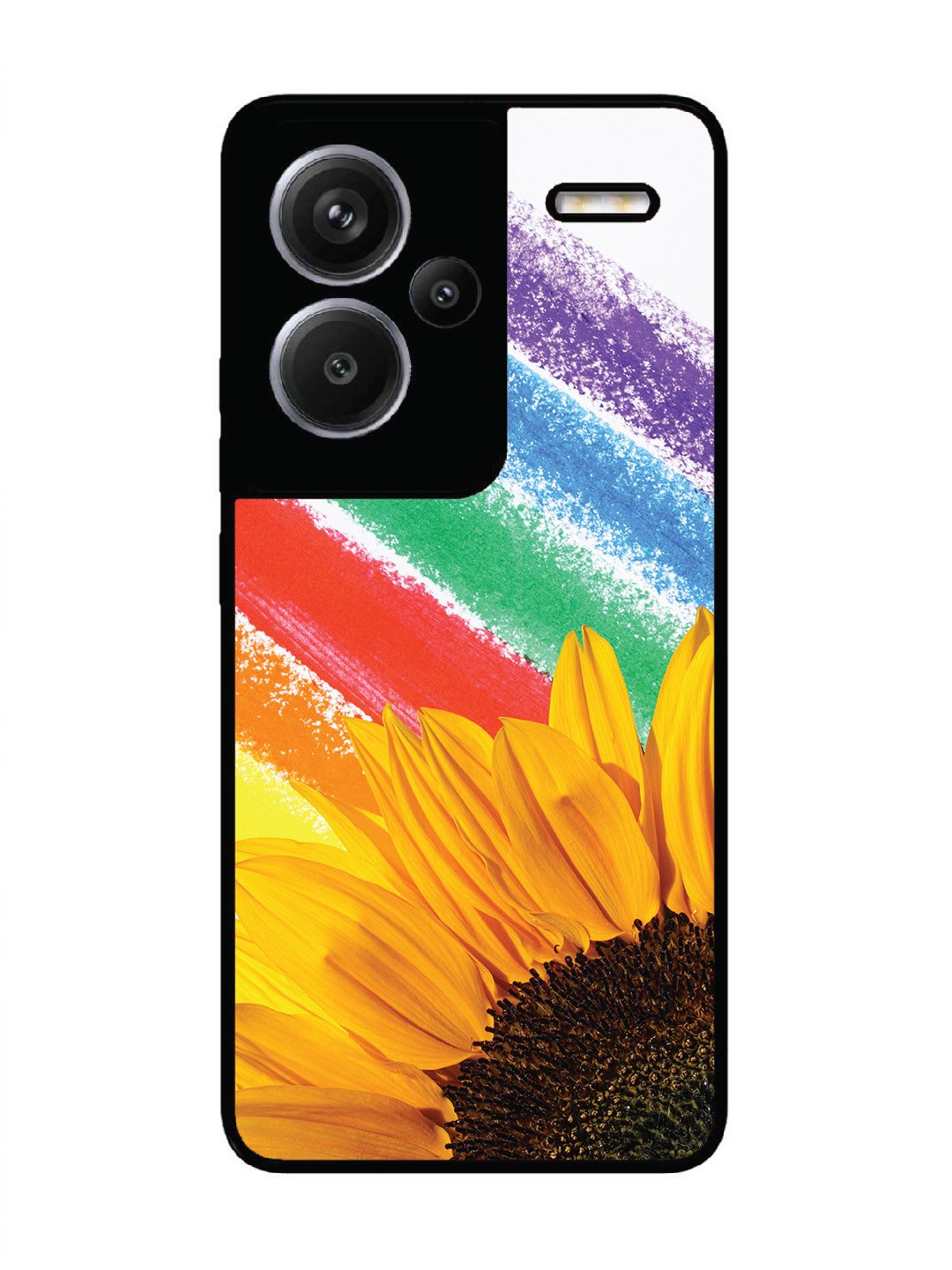 Xiaomi Redmi NOTE 13 PRO PLUS 5G Sunflower on Colourful Lines