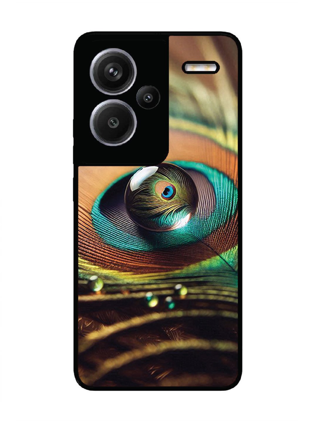 Xiaomi Redmi NOTE 13 PRO PLUS 5G Water Drop On Peacock Feather