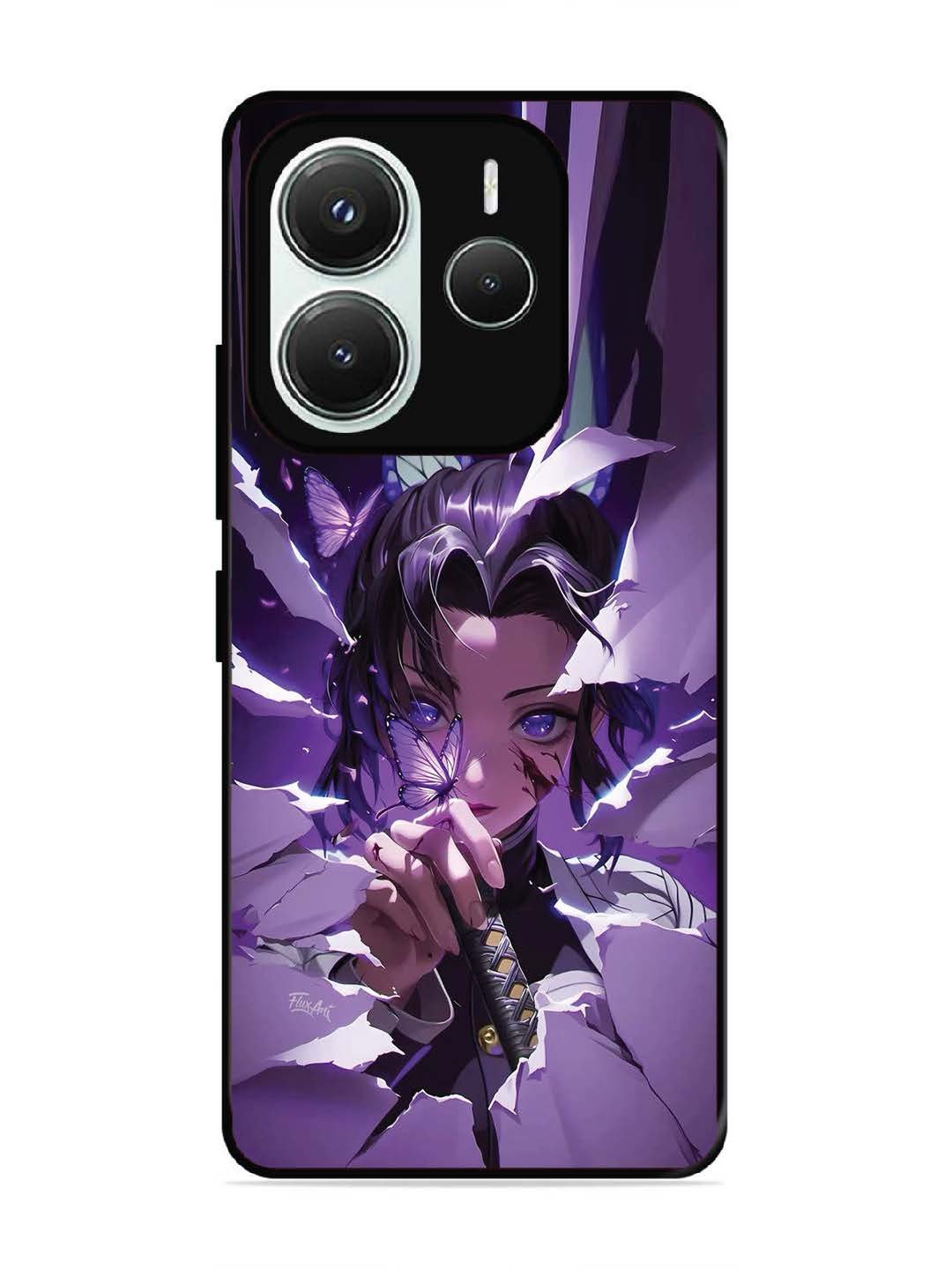 Xiaomi Redmi NOTE 14 5G Purple Butterfly Hashira
