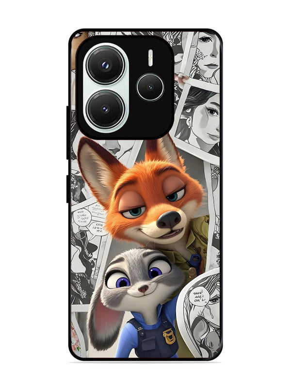 XIAOMI Redmi Note 14 5G Cute Nick wilde and judy hopps