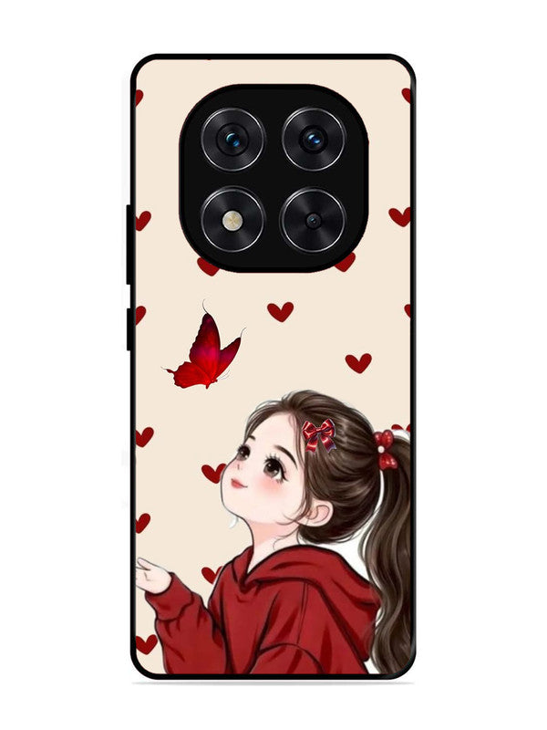 XIAOMI Redmi Note 14 Pro 5G Beautiful girl with red butterfly