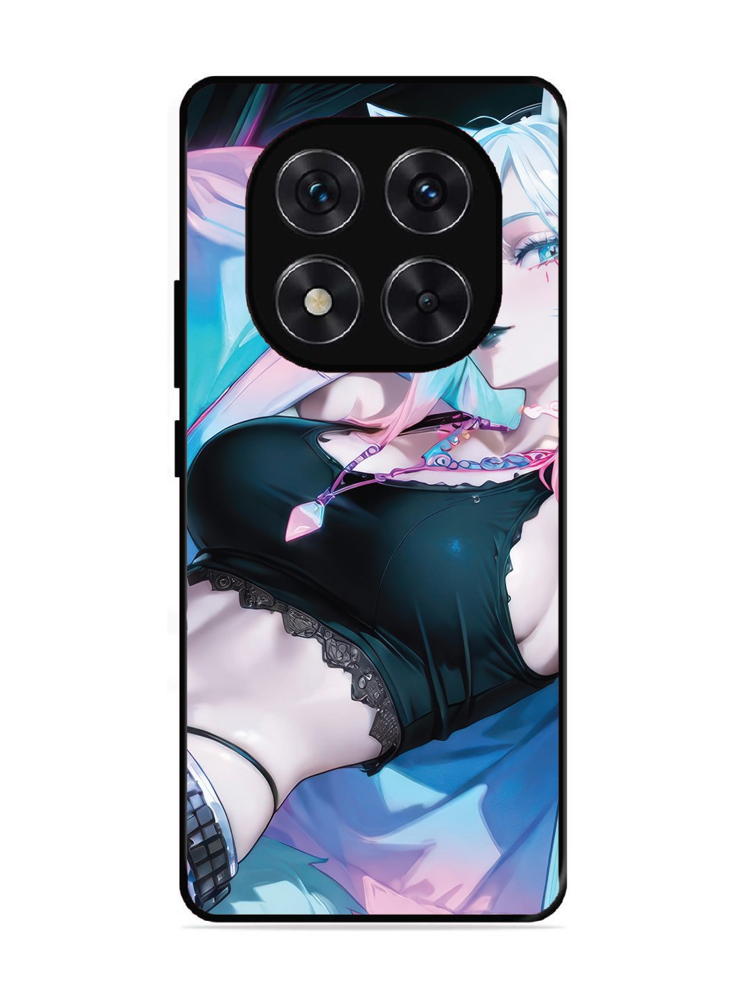 Xiaomi Redmi NOTE 14 PRO 5G anime girl fox headpohone white Hair