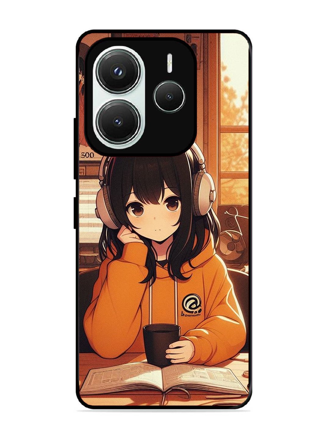 Xiaomi Redmi NOTE 14 5G Cute Girl listening Music