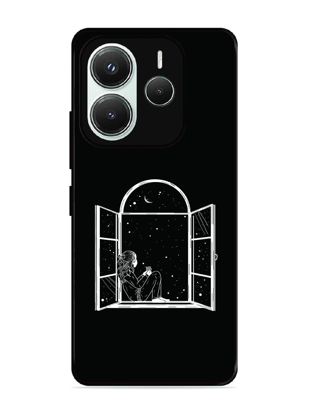 Xiaomi Redmi NOTE 14 5G Little Girl on Window