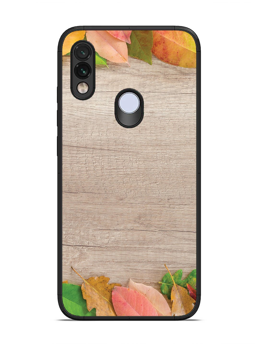 Xiaomi Redmi NOTE 7 Autumn Leafs On Wooden Table
