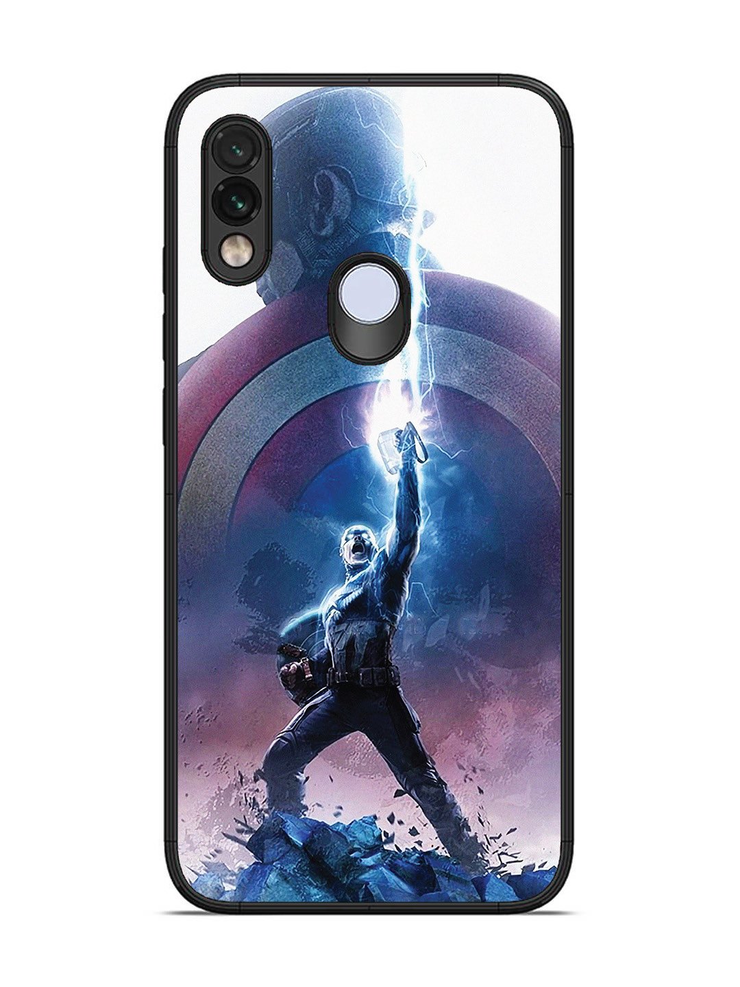 Xiaomi Redmi NOTE 7 captain-america-thor-hammer-lightning