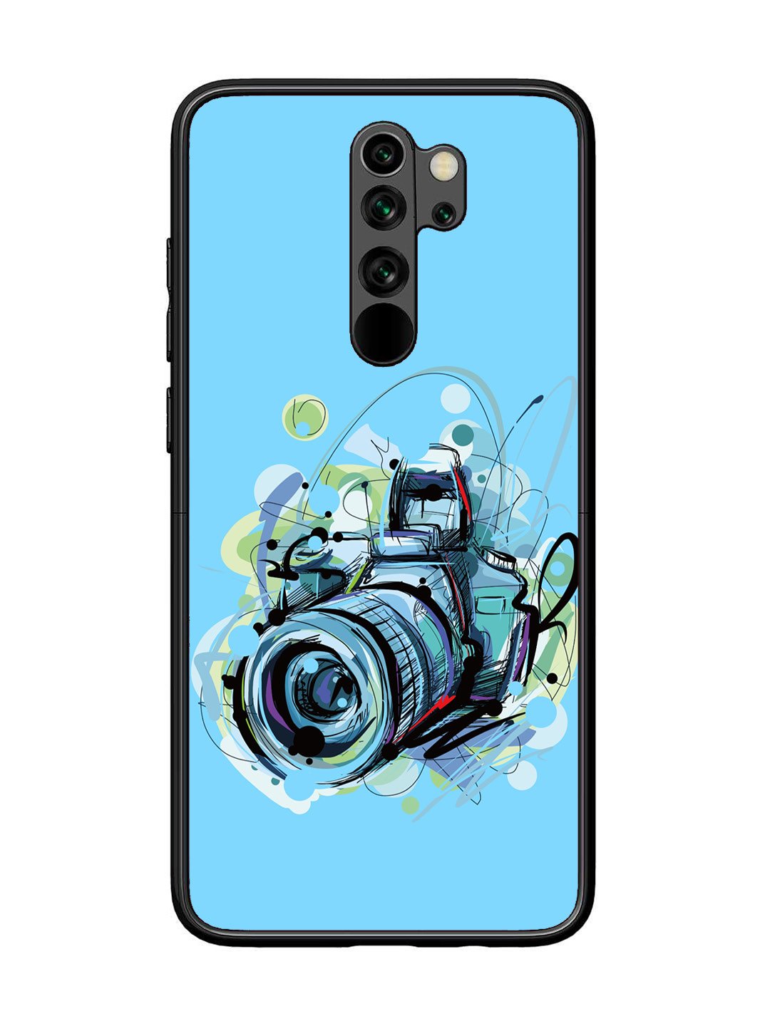 Xiaomi Redmi NOTE 8 PRO Camera Blue Background