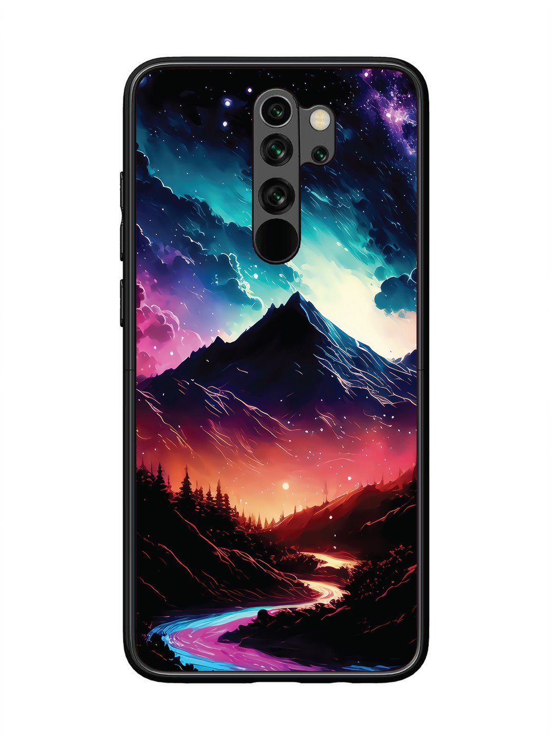 Xiaomi Redmi NOTE 8 PRO mountain-valley-Colorful-cloud-at-night