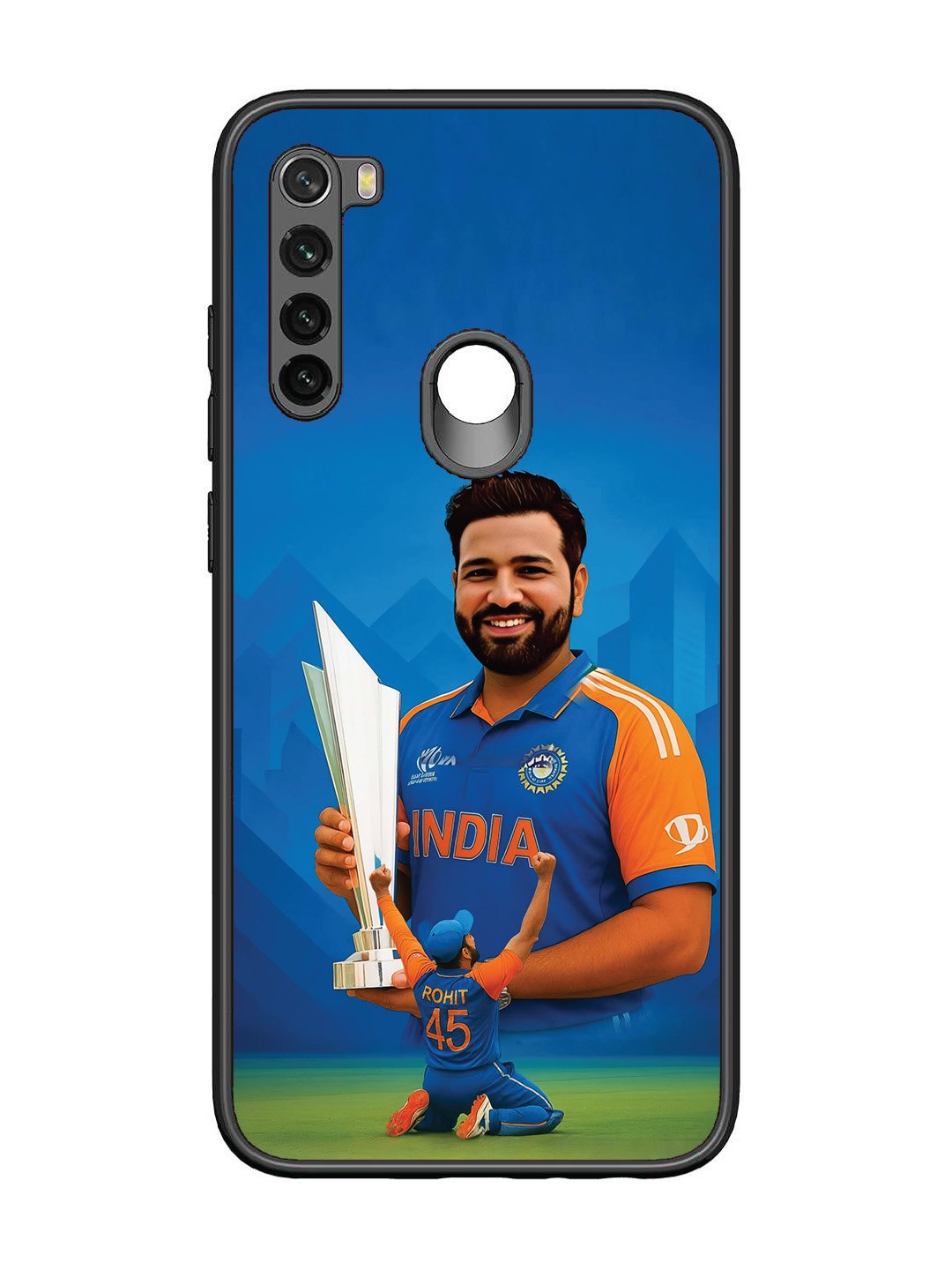 Xiaomi Redmi NOTE 8 Rohit Sharma Cricketer