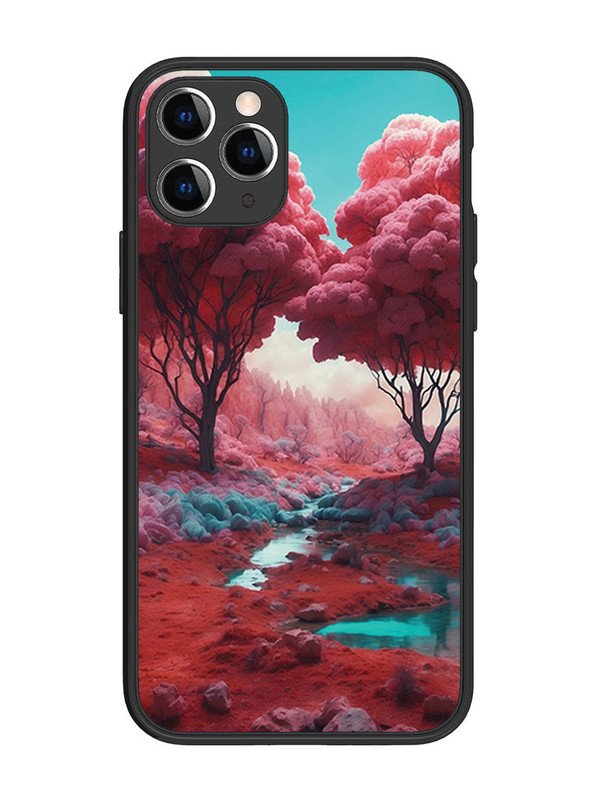 iPhone 11 Pro Pink Forest