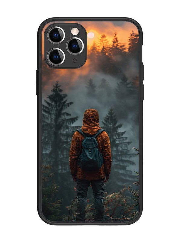 iPhone 11 Pro Alone in Forest