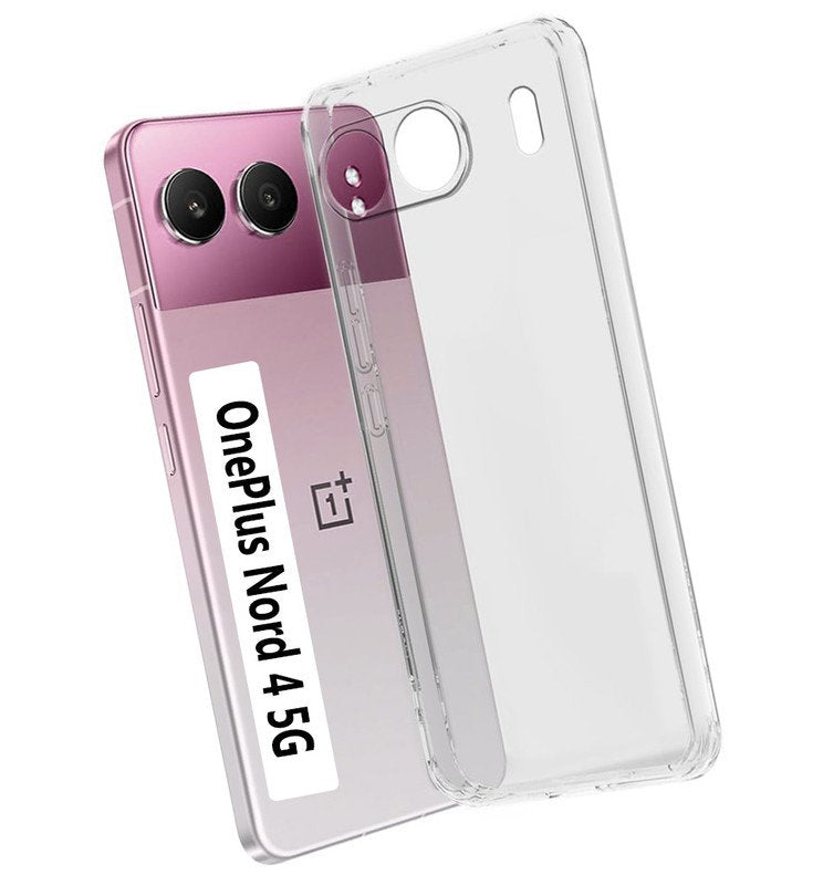 oneplus nord 4 Transparent Case camera bump protector